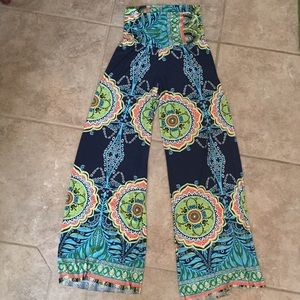 Bohemian palazzo pants